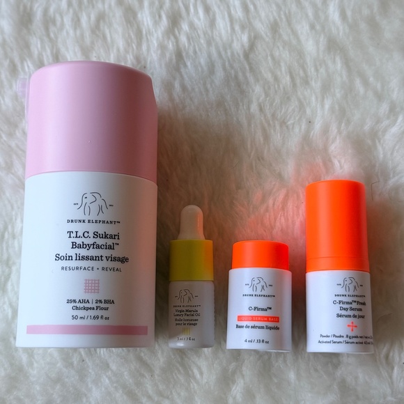 Drunk Elephant Sukari Babyfacial + C-Firma Fresh Day Serum Skincare Bundle - Picture 6 of 7